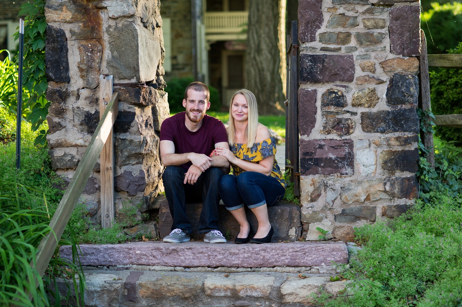 fort hunter harrisburg engagement photography